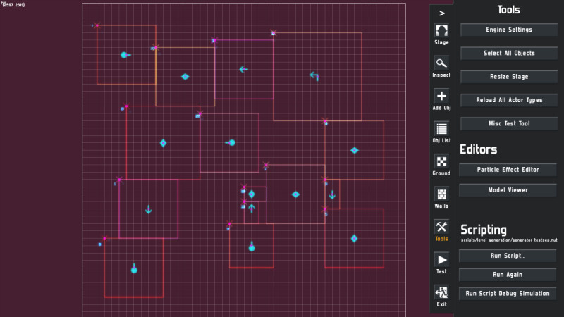 About Procedural Level Generation in Neon Chrome